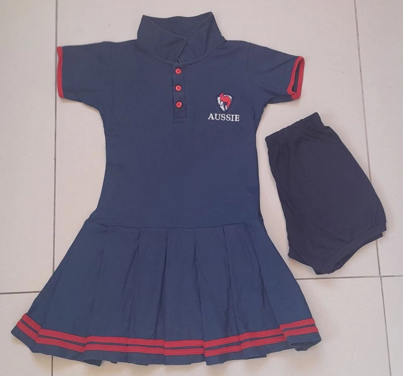 Vestido uniforme Aussie
