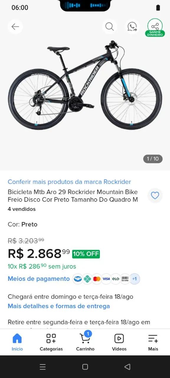 Bicicleta aro 29 aceito troca em vídeo game ? - Foto 3