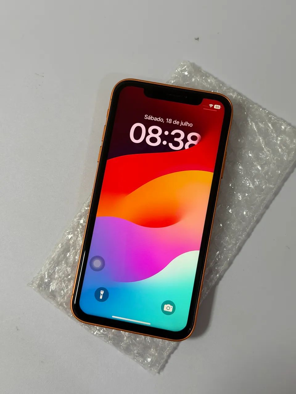 iPhone XR 64GB na carcaça do 17 Pro Laranja - LEIA COM ATENÇÃO