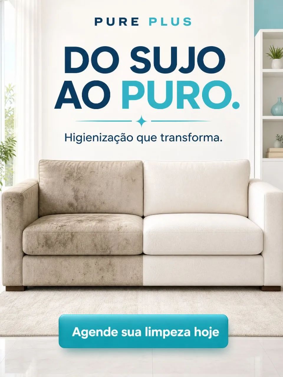 HIGIENIZAÇÃO PREMIUM DE ESTOFADOS 