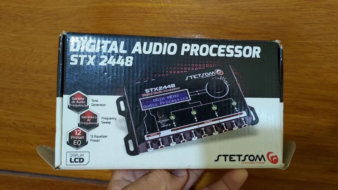 Processador de Áudio Stetsom Paredão Stetson  Expert Taramps Jfa Som Altomotivo Carro - Foto 2