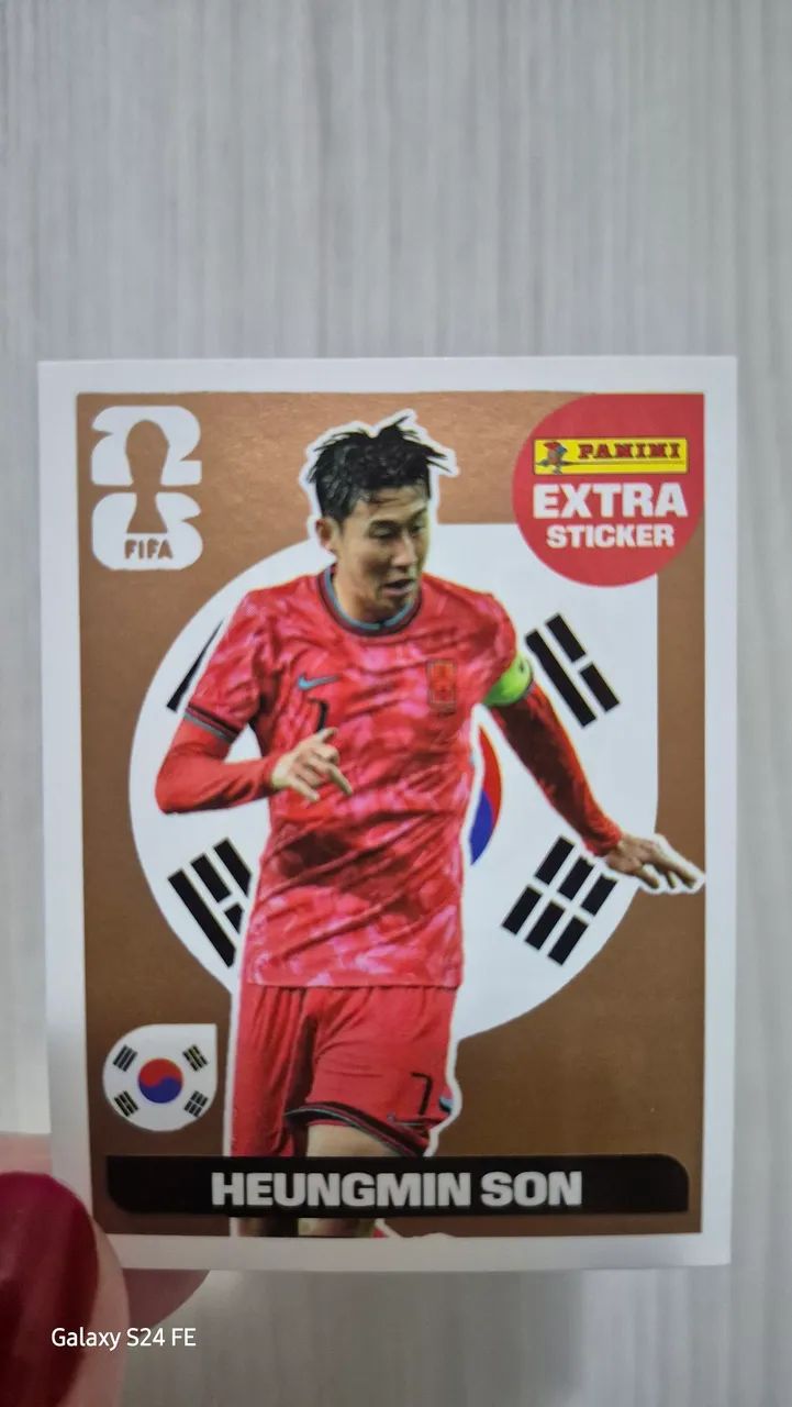 Figurinha Extra panini Heungmin son - Foto 2