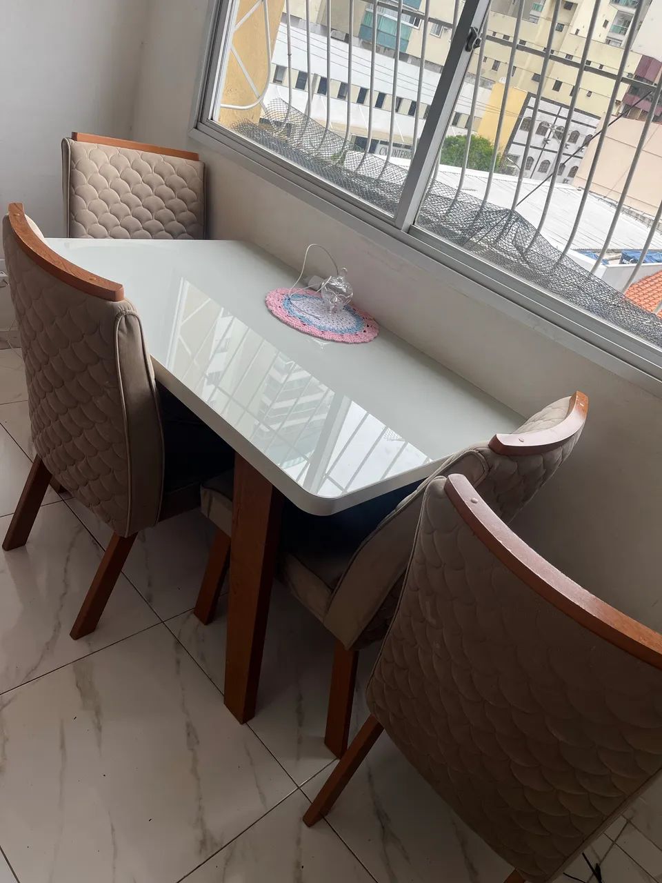 MESA DANÚBIO 4 LUGARES MUITO BEM CONSERVADA  - Foto 2