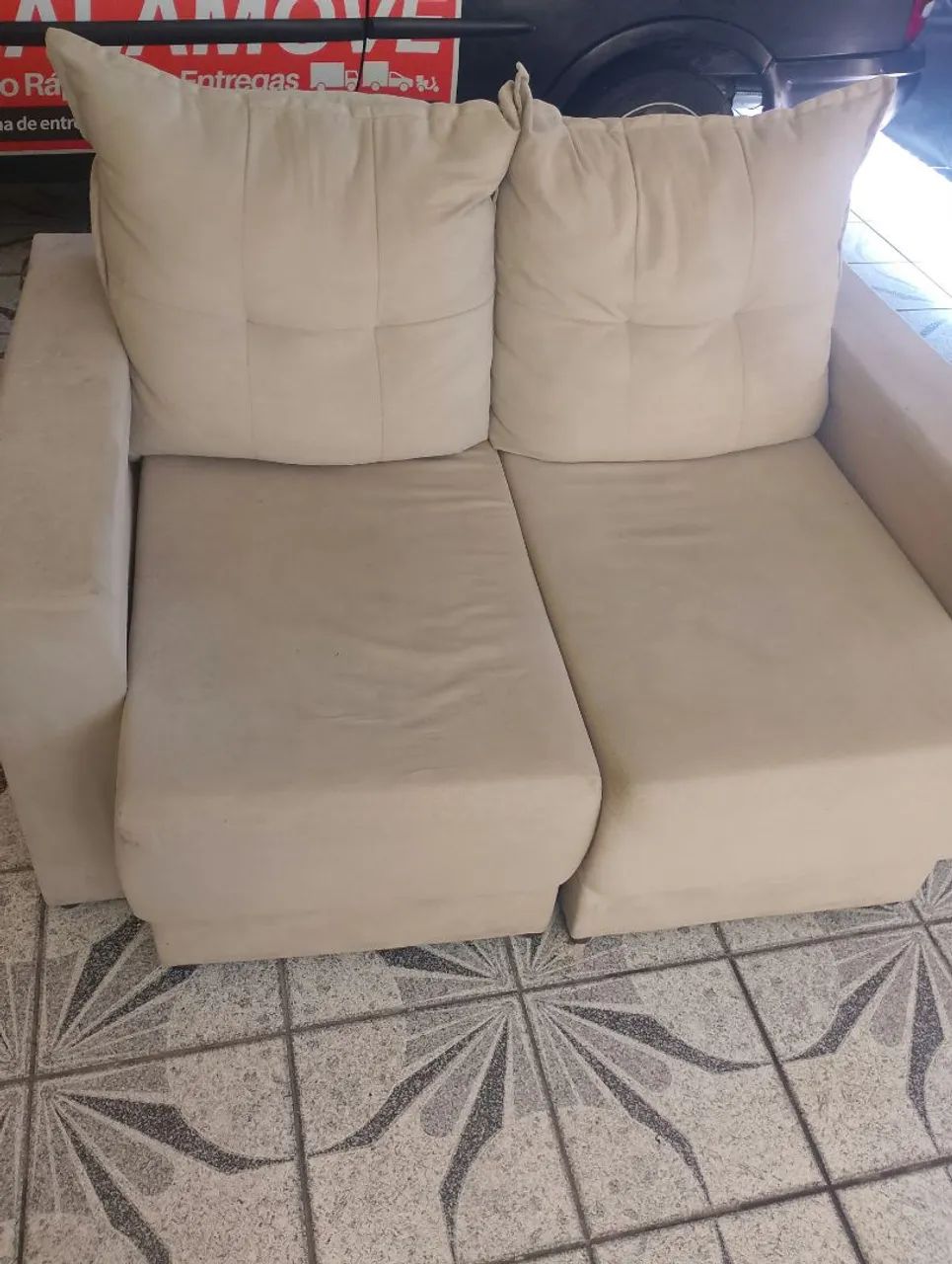 Sofá dois lugares