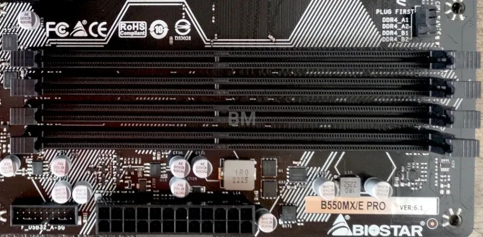 Placa mãe Biostar B550MX/E PRO - Foto 3