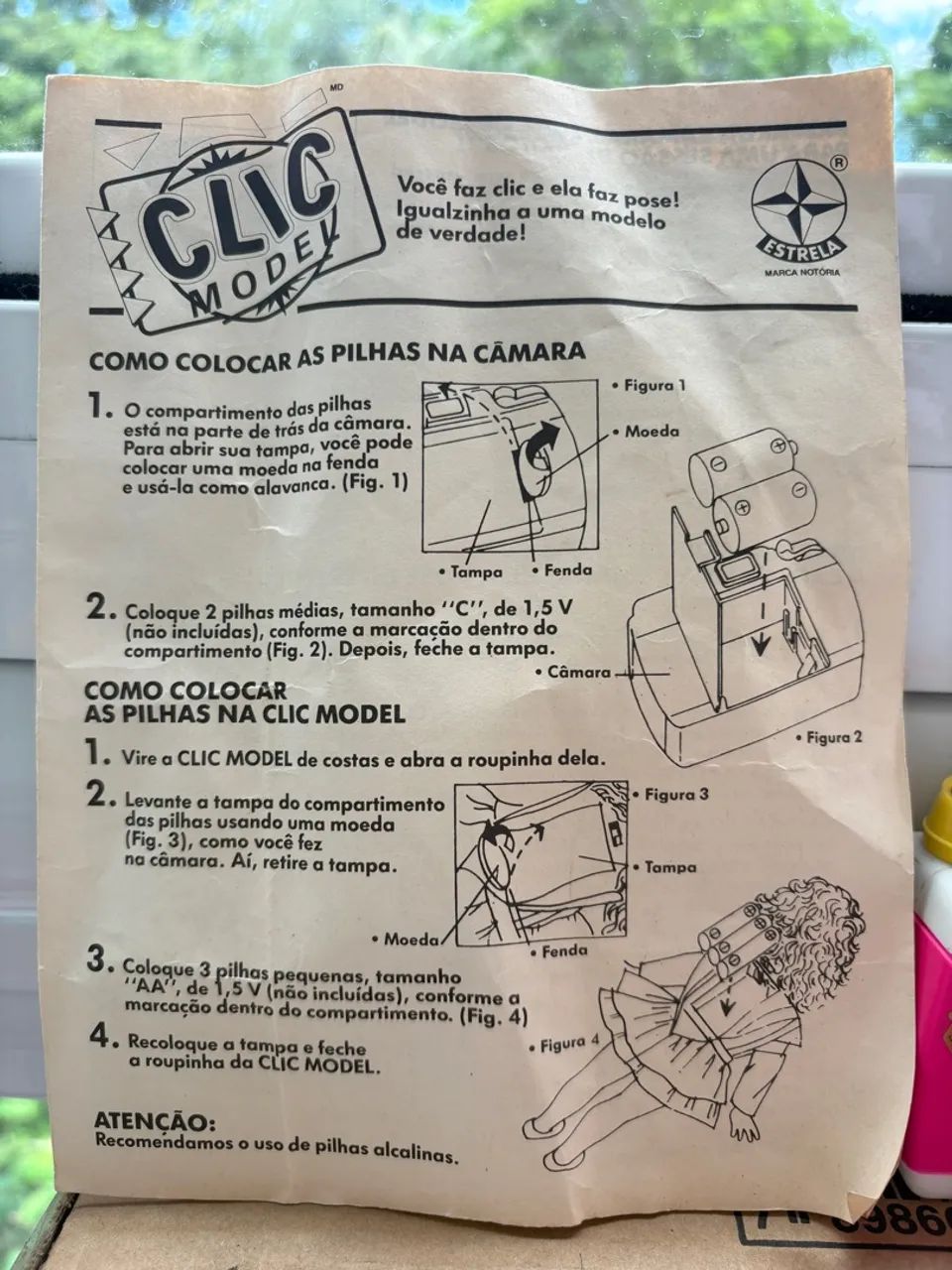 Boneca Clic Model com câmera Estrela - Foto 4