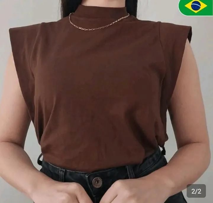 Blusa Marrom