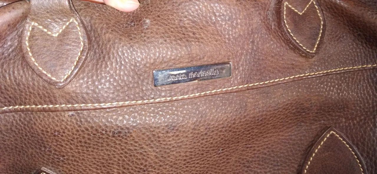 Bolsa de couro legítimo para documentos ou notebook  - Foto 2