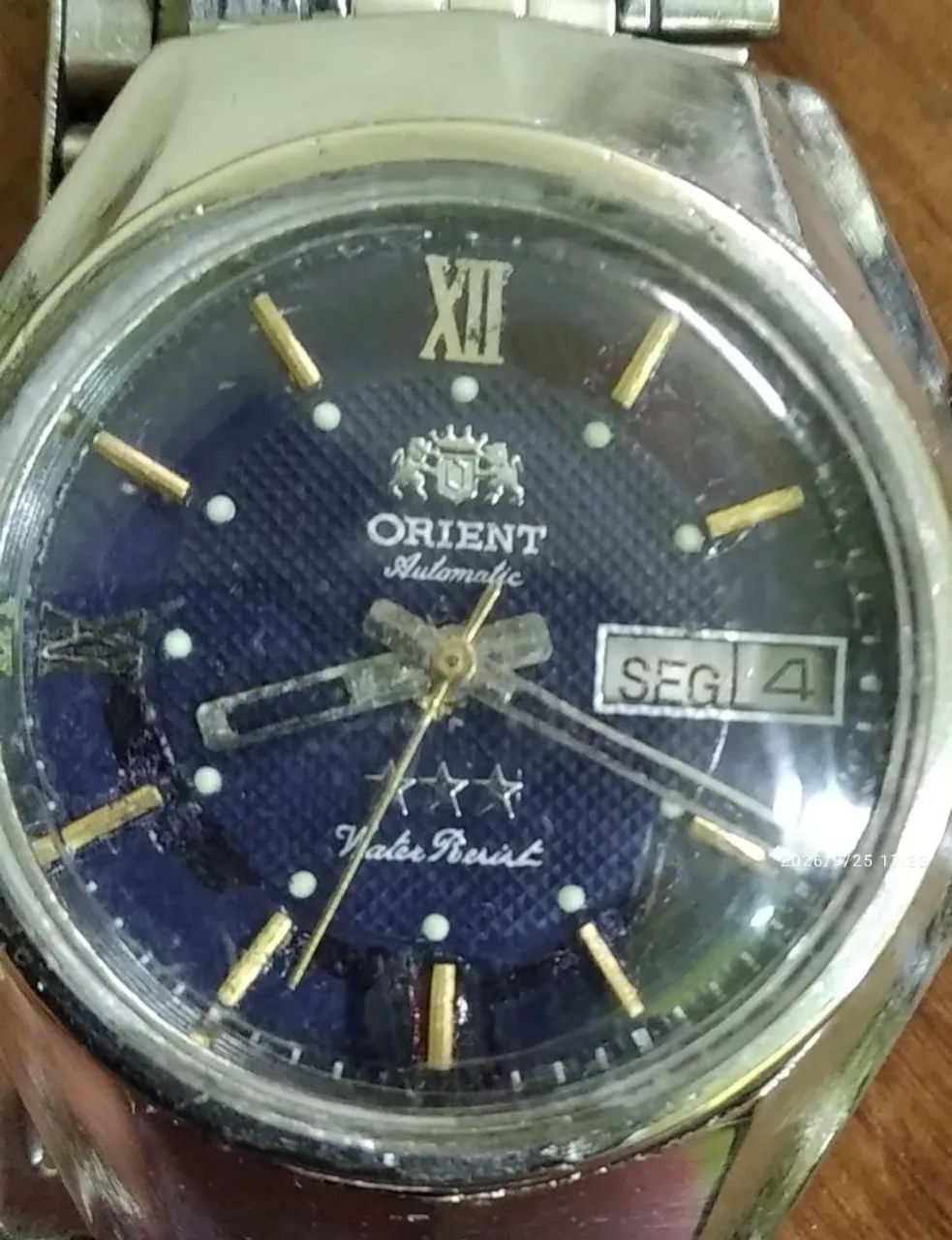 orient automatico azul escuro - Foto 2