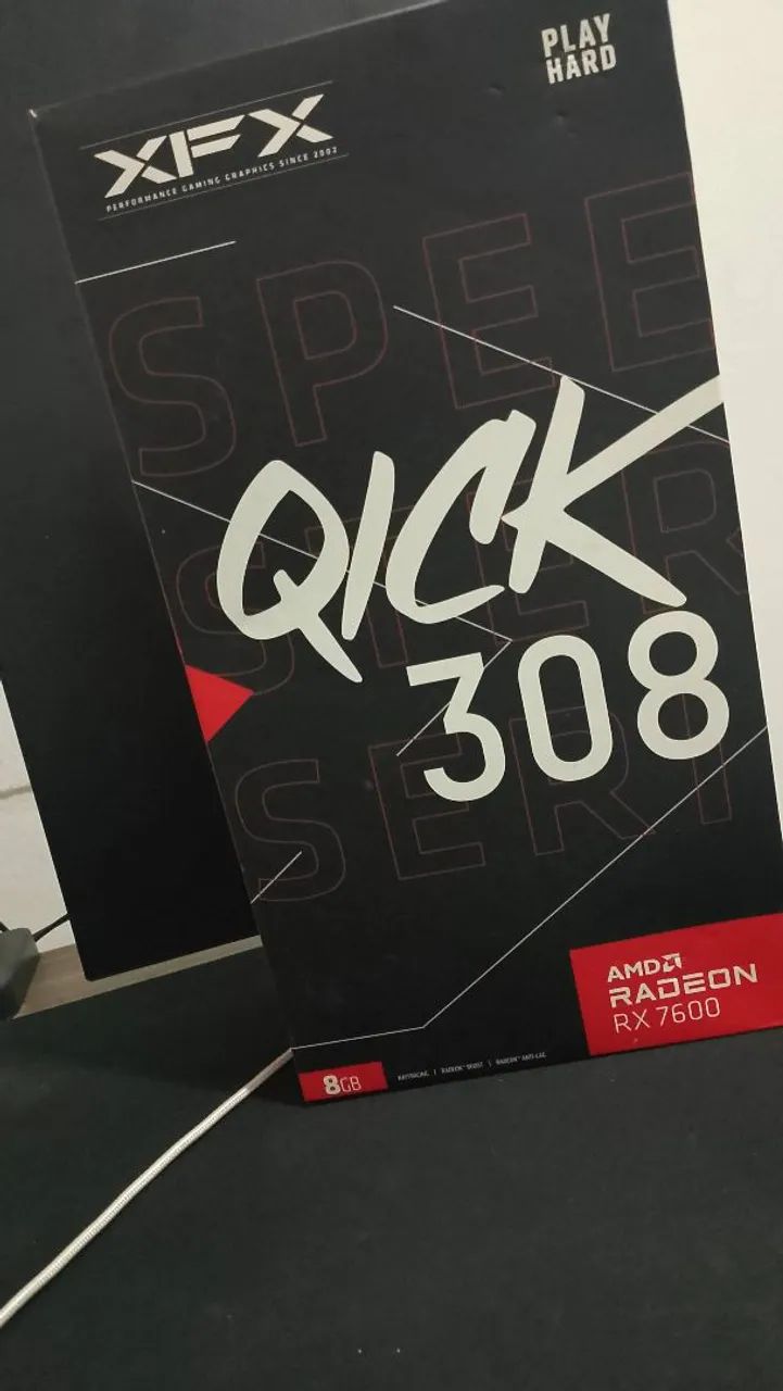 Placa de vídeo Amd RX 7600 8gb de ram - Foto 2