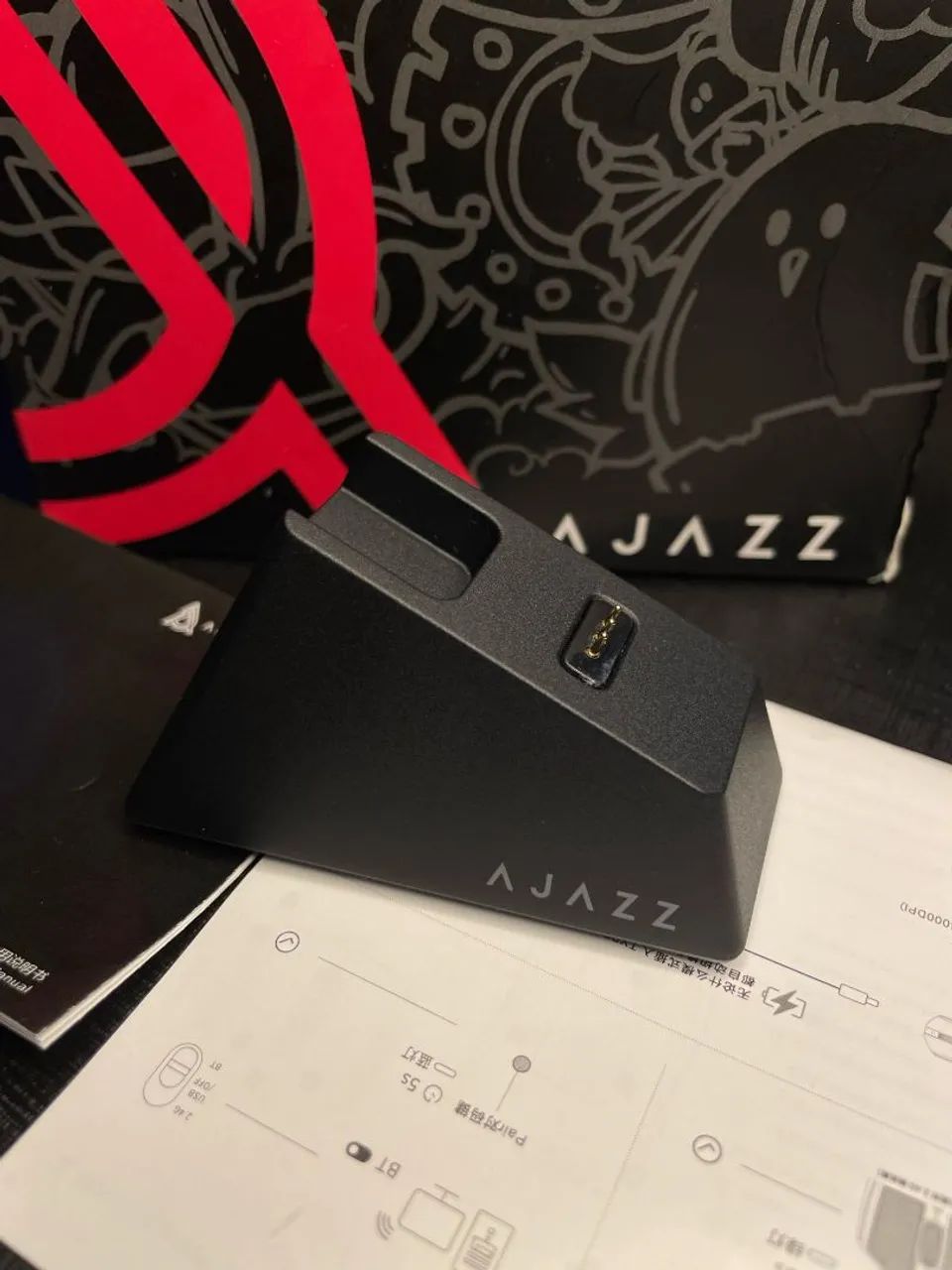 Mouse AJAZZ AJ139 V2 MC Preto NOVO - Foto 3