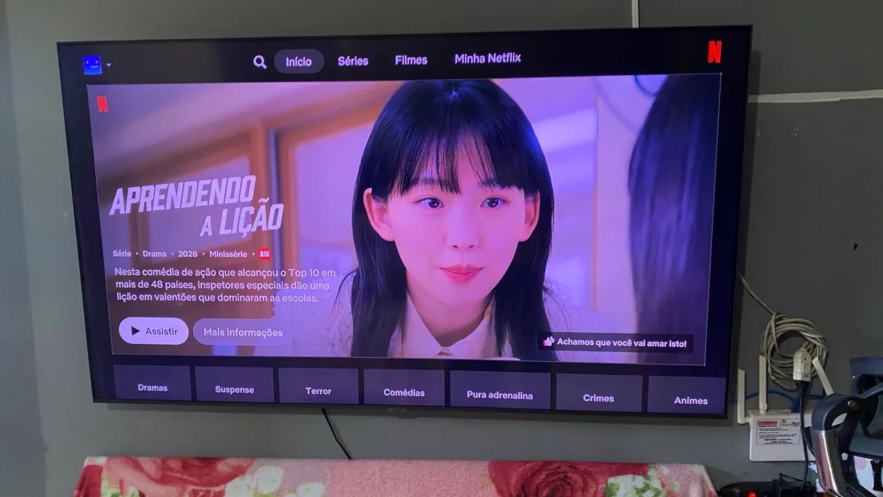Smart tv Samsung 65 polegadas crystal