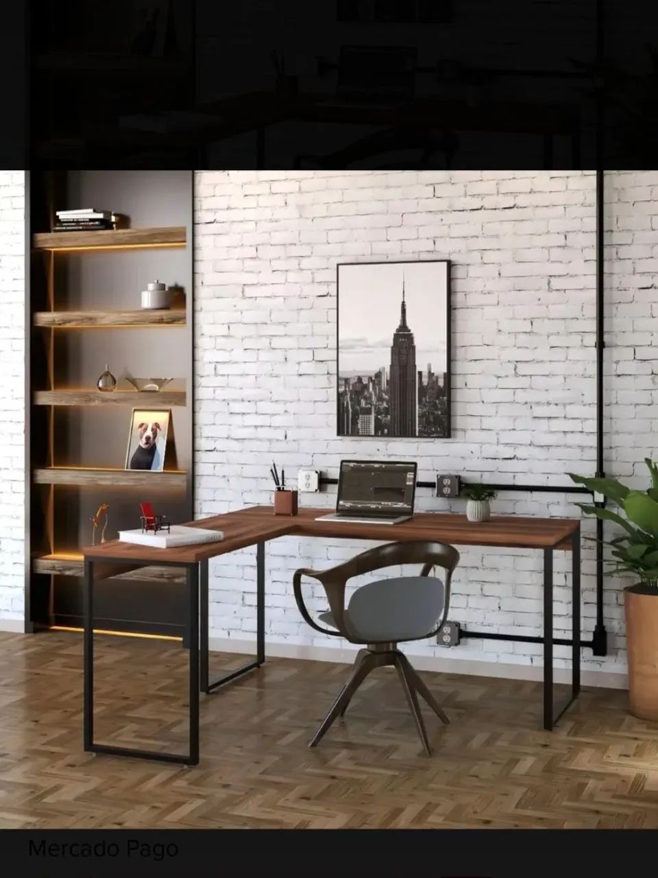 Mesa em L