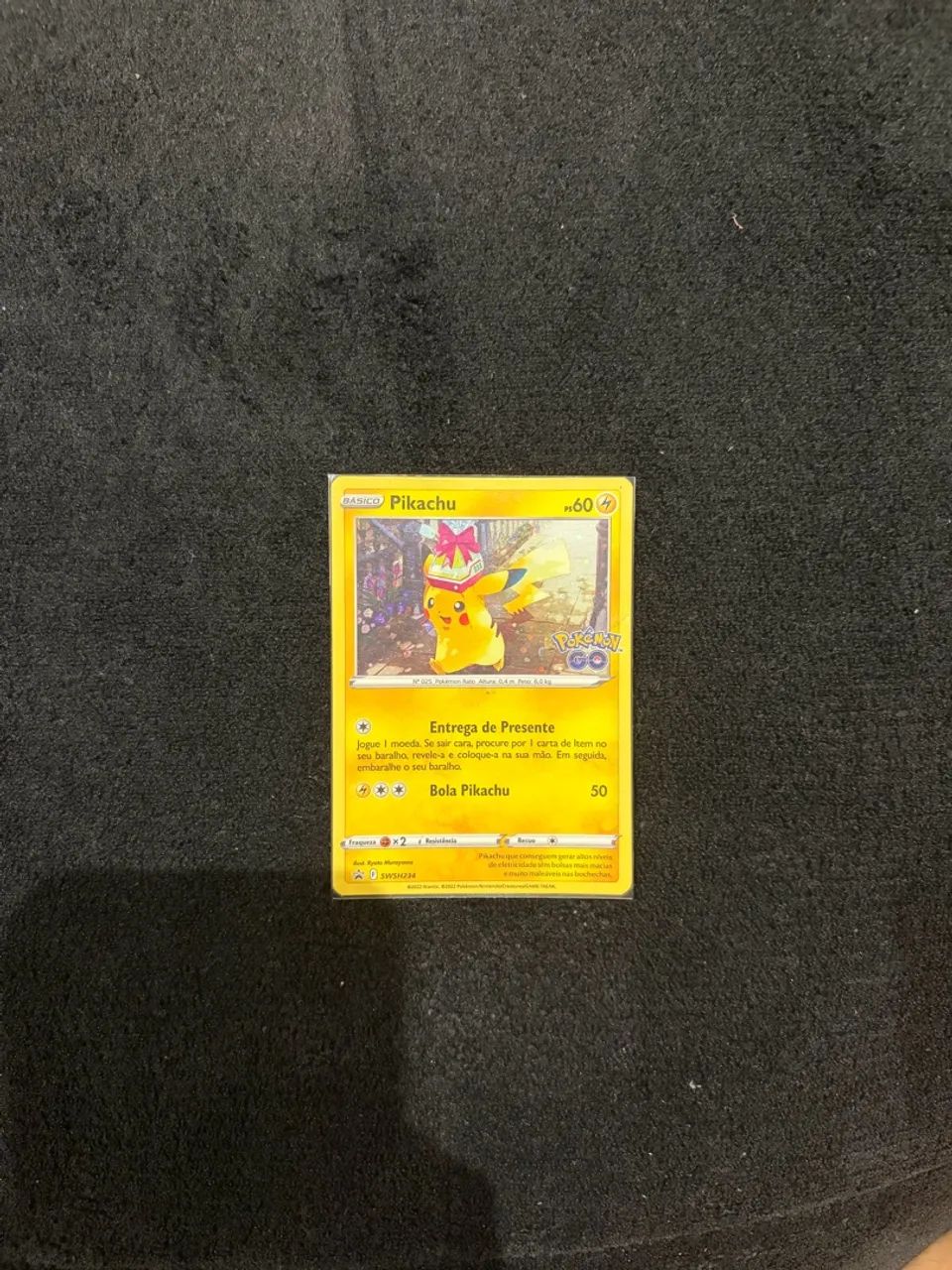 Pikachu PROMO pokemon go (NM condition)