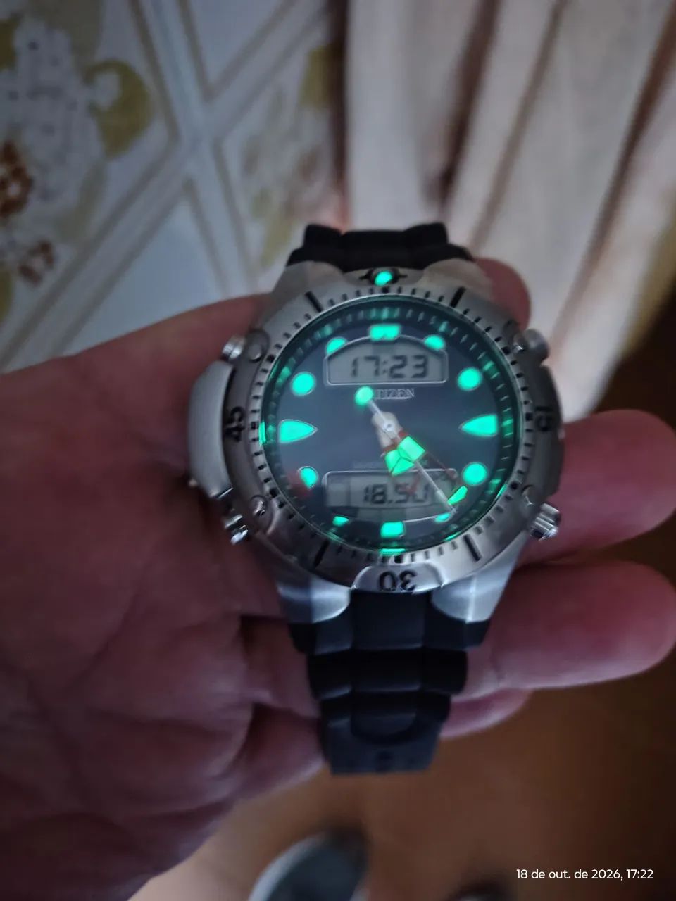 Citizen Aqualand 1060 sensor ON