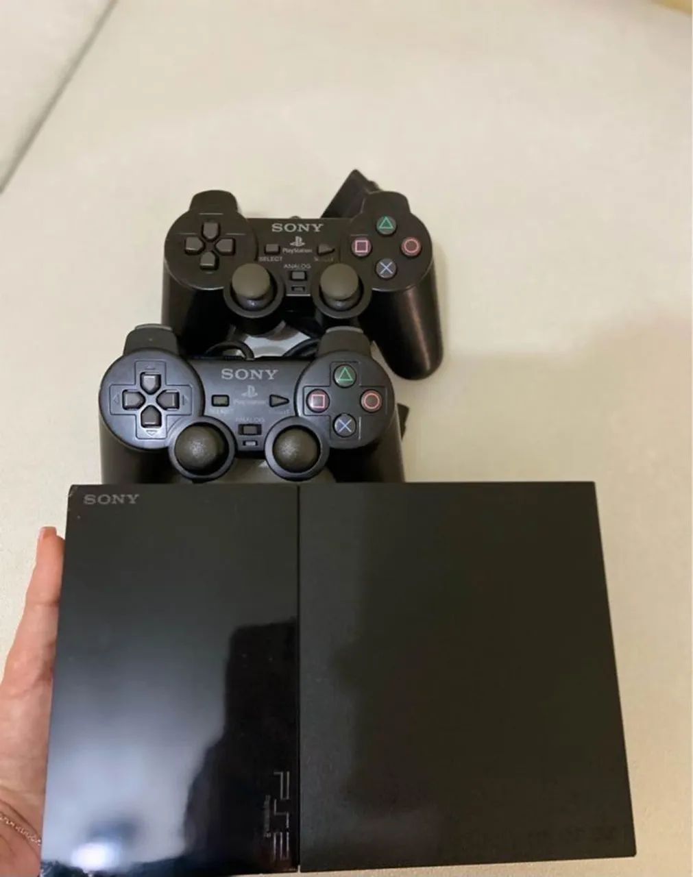 Ps2 completo com controles  originais 