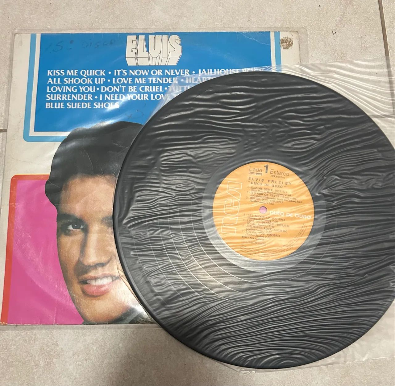 Disco de Vinil | Elvis Presley - Disco de Ouro - Foto 3