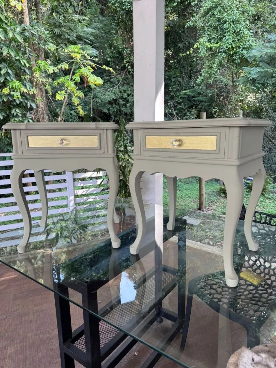 Mesa cabeceira par / criado mudo - Foto 2