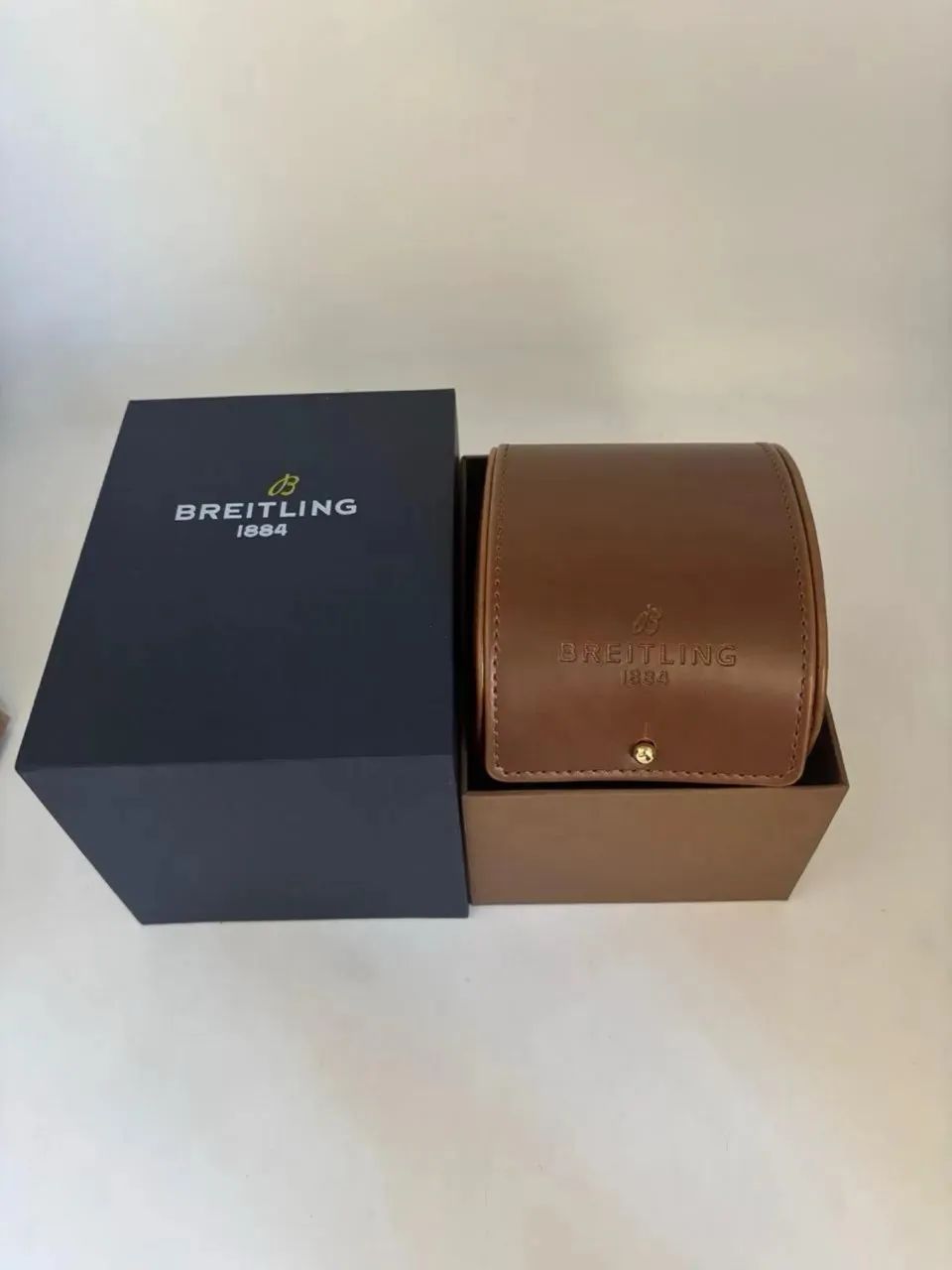 Caixa Relógio Breitling Azul - Foto 4
