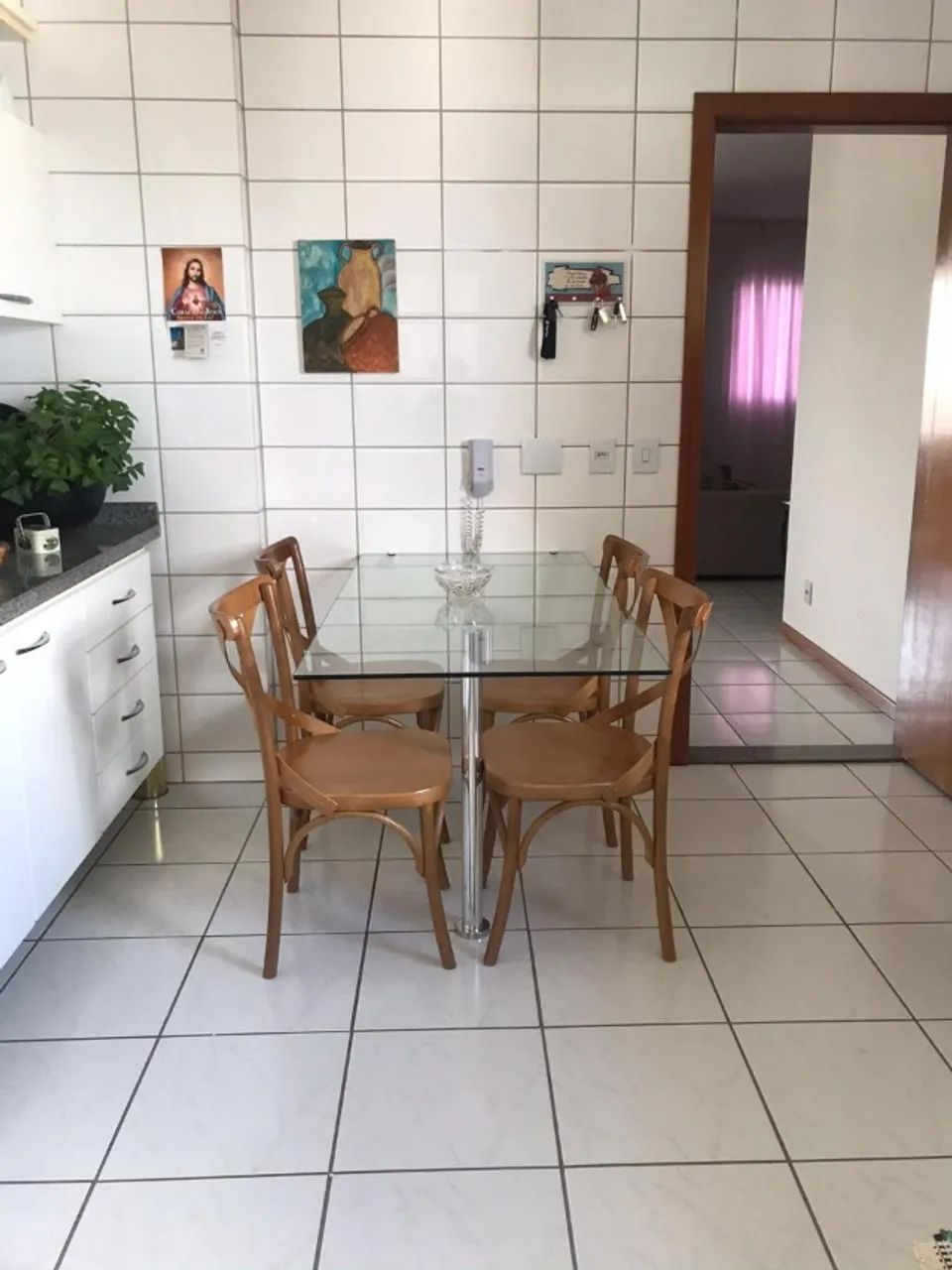 Mesa Sala/Jantar retangular vidro - Foto 3