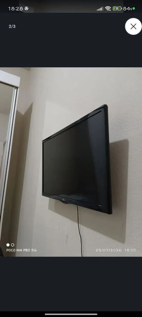 Tv Samsung 24polegadas, não é smarte tv  - Foto 2