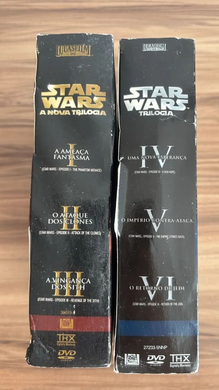 DVD Trilogia Star Wars - 2 box - Foto 3