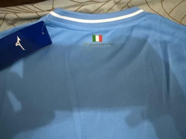 camisa mizuno lazio home 2023/24 - Foto 5