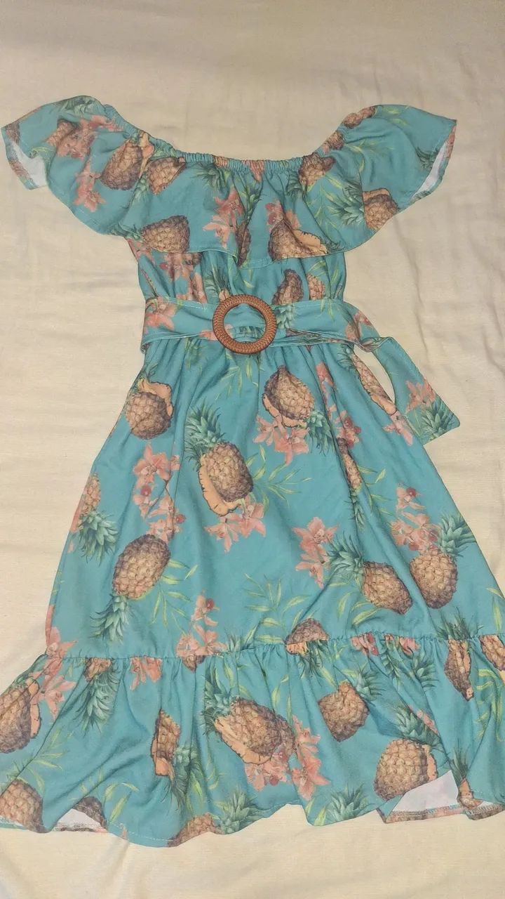 Vestido curto estampado - Foto 2