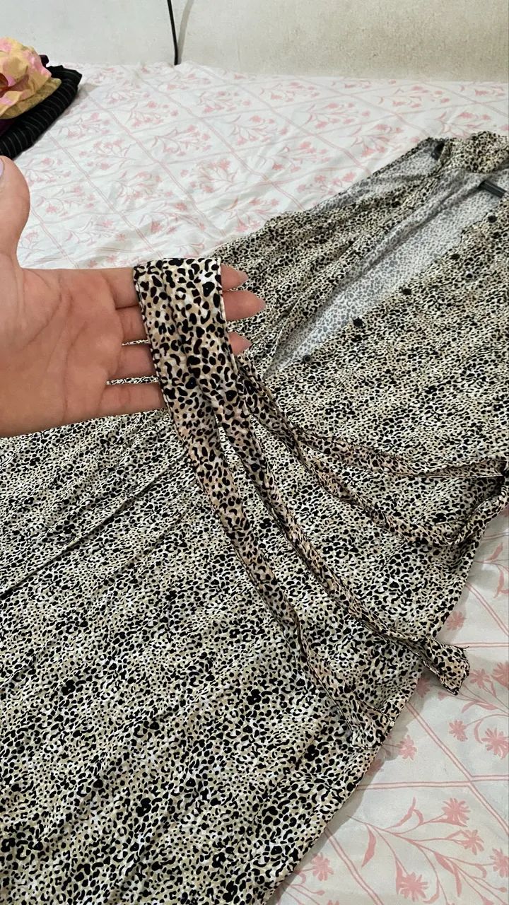 Vestido midi marisa animal print g - Foto 3