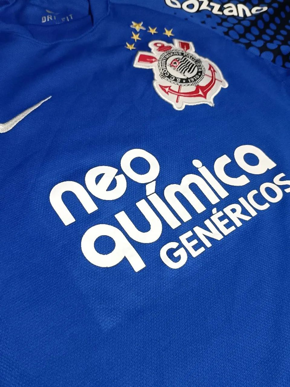CAMISA CORINTHIANS GOLEIRO 2011 AZUL - Foto 2
