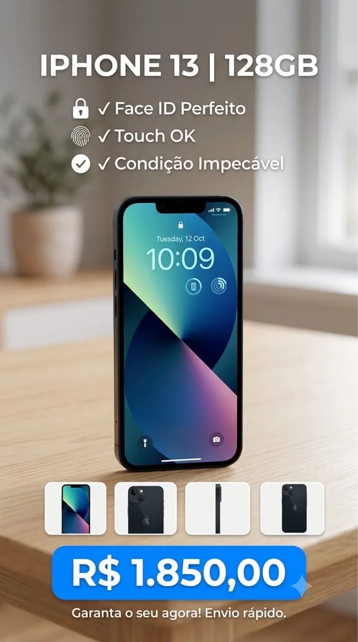 IPHONE 13 SEMI NOVO