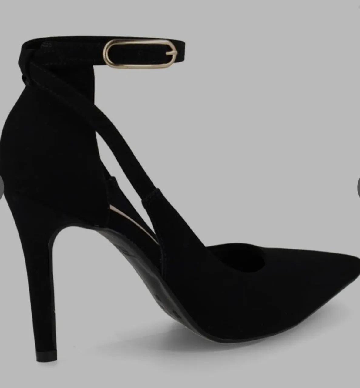 Scarpin Bebece  Feminino Preto - USADO  - Foto 3