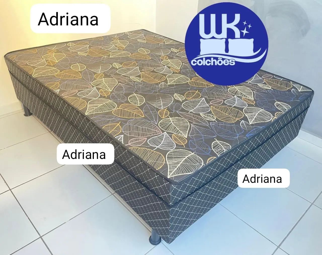 Cama casal box nova direto de fabrica.