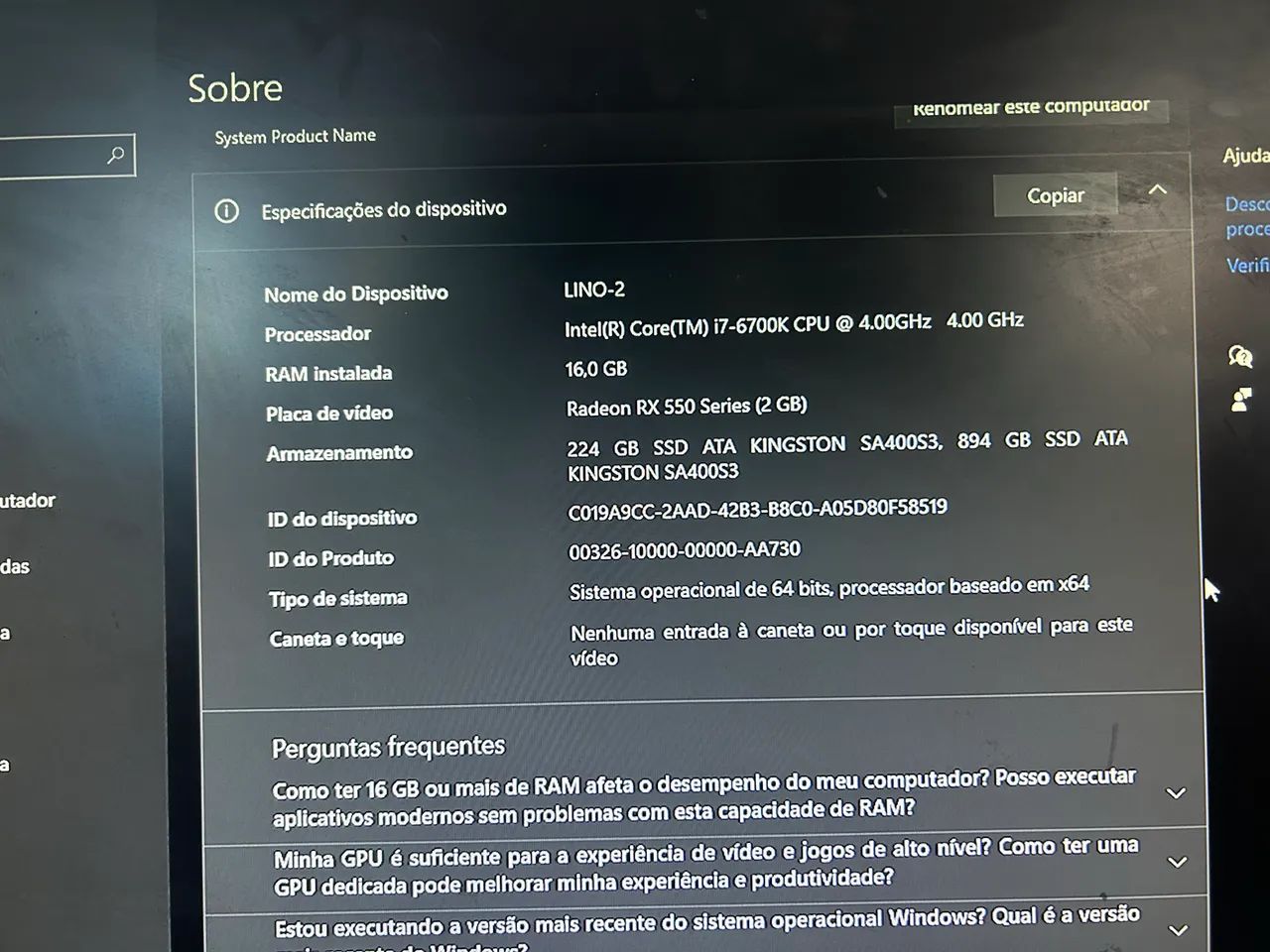 PC GAMER i7 32GB DDR4 - Foto 2