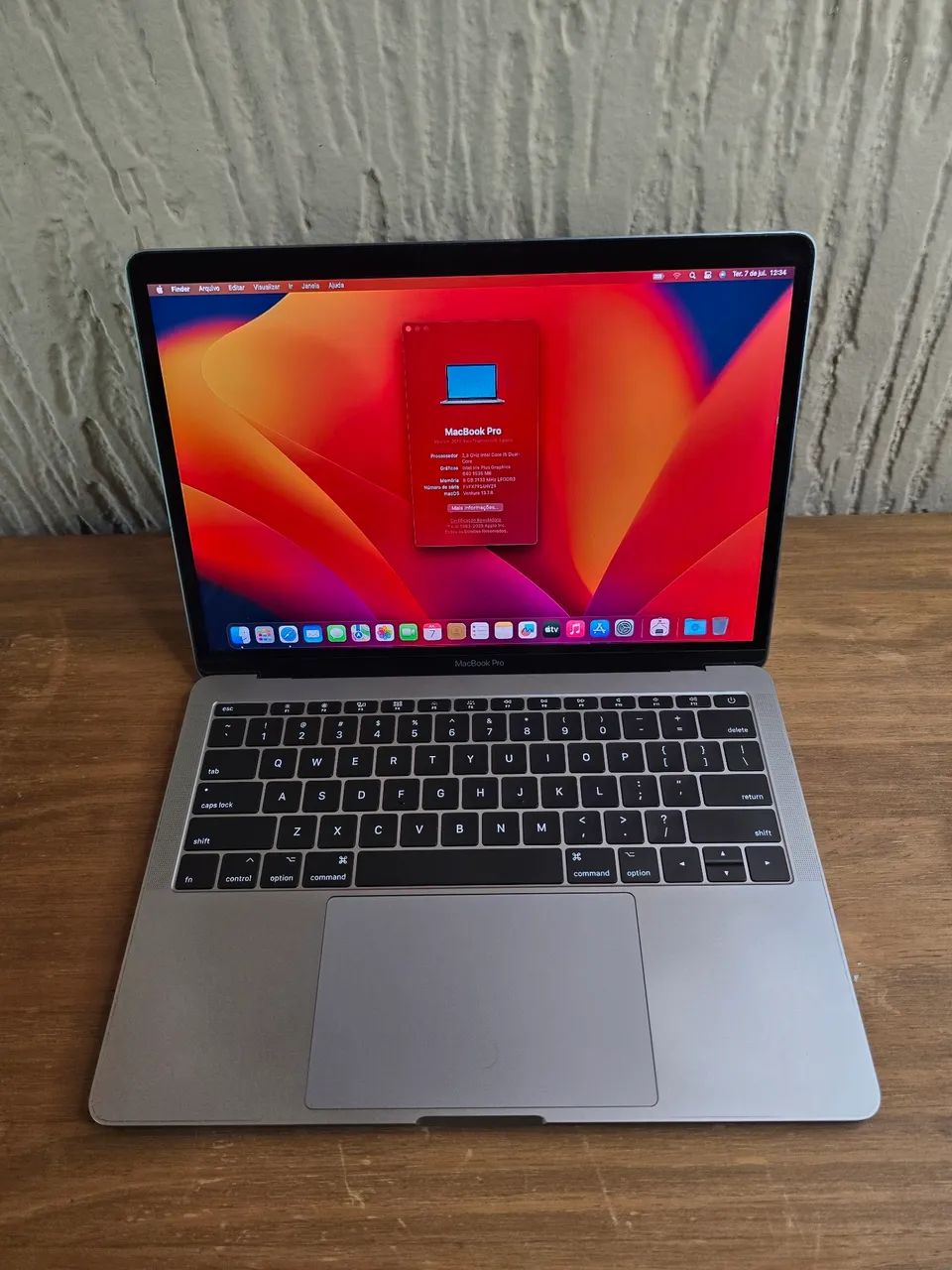 Macbook Pro 2017 240 ciclos impecavel 