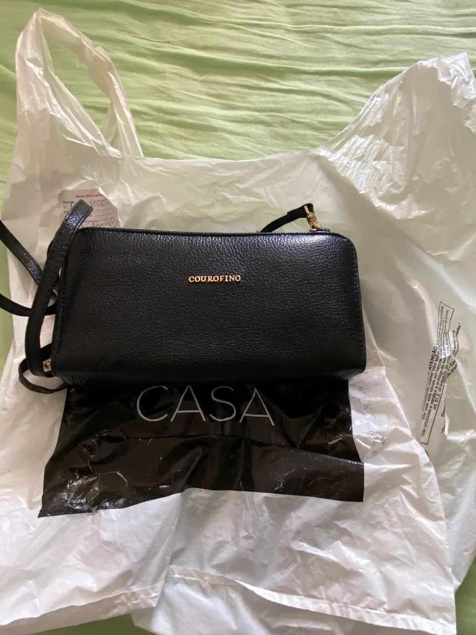 Vendo bolsa da Couro fino 50,00 - Foto 4