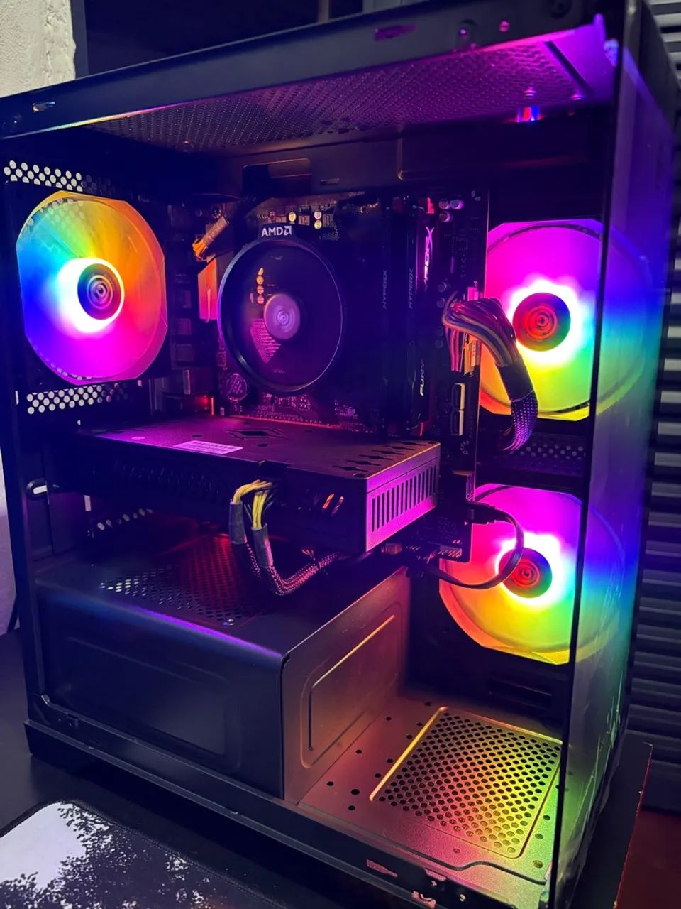 Pc Gamer Black rgb  Ryzen 5 - Foto 3
