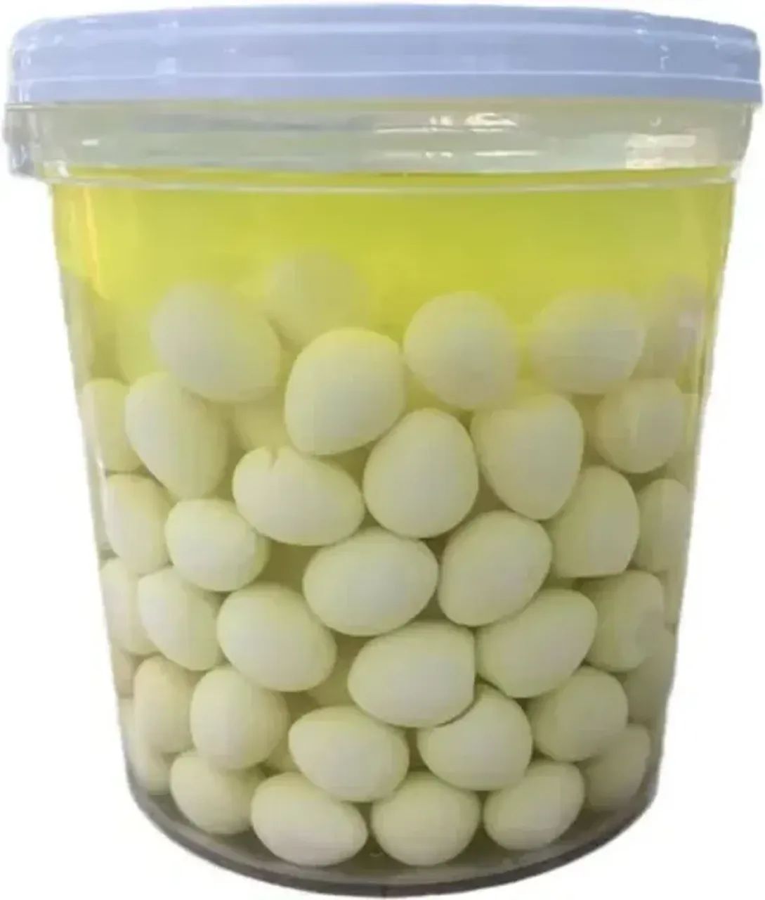 Ovos de codorna em conserva