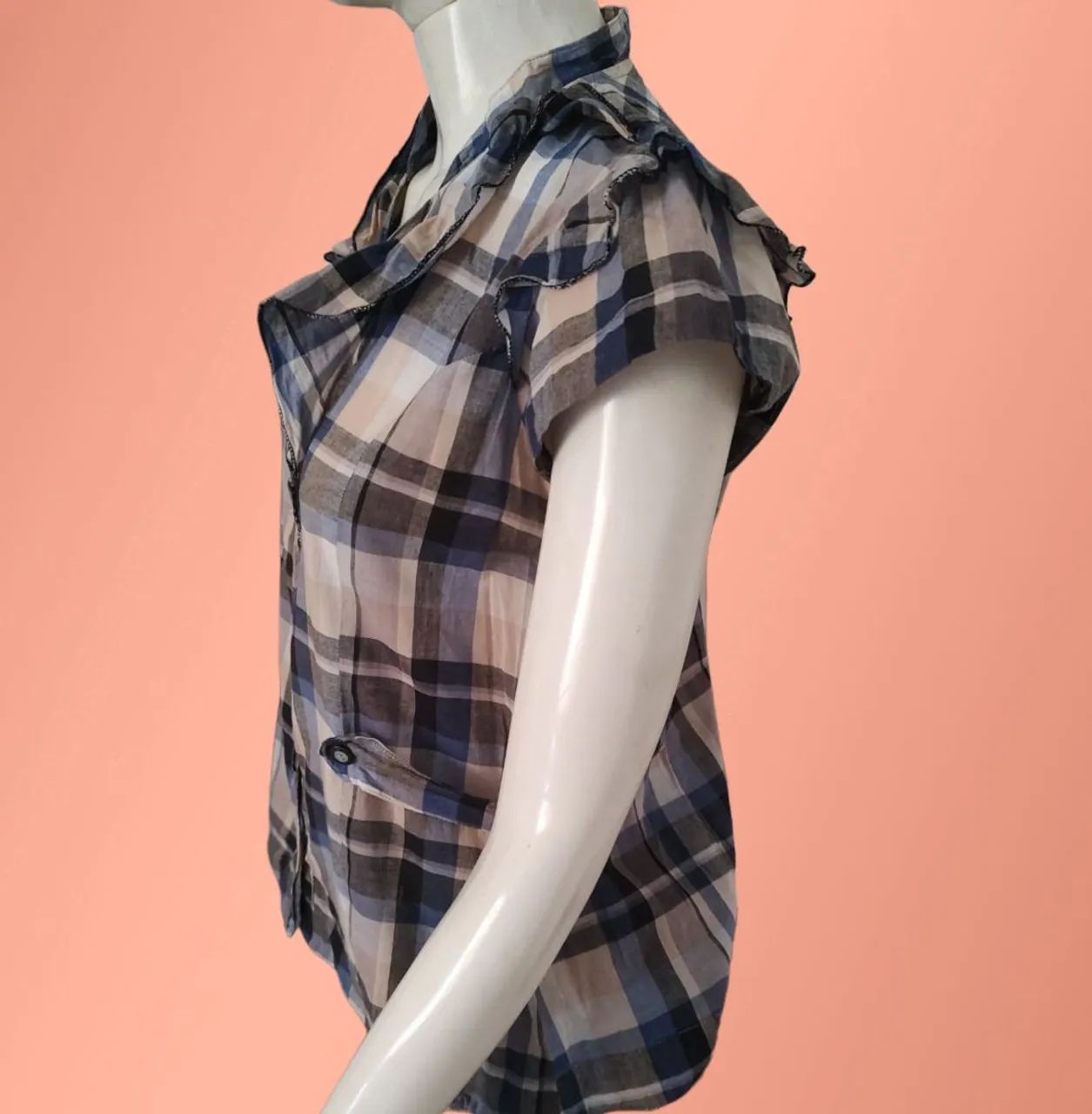 Blusa xadrez  - Foto 2