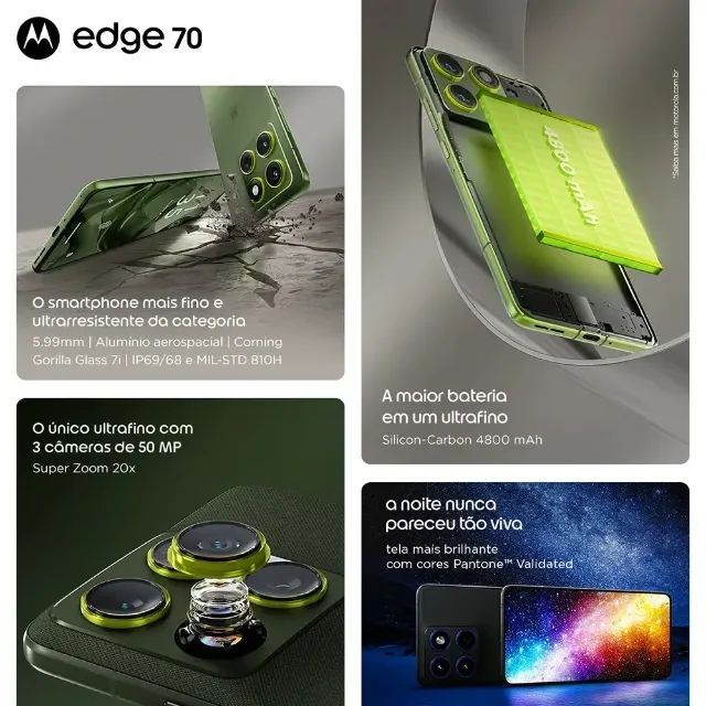 Motorola Edge 70 NOVO - Foto 3