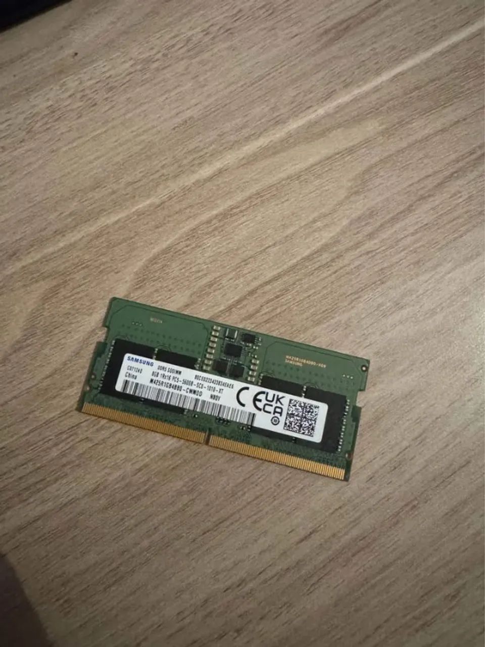 Memória RAM 8GB DDR5 SODIMM para notebook 5600 Mhz