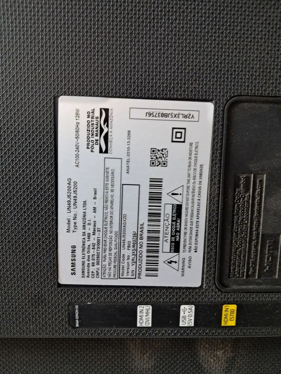 Tv samsung 49 com defeito - Foto 3