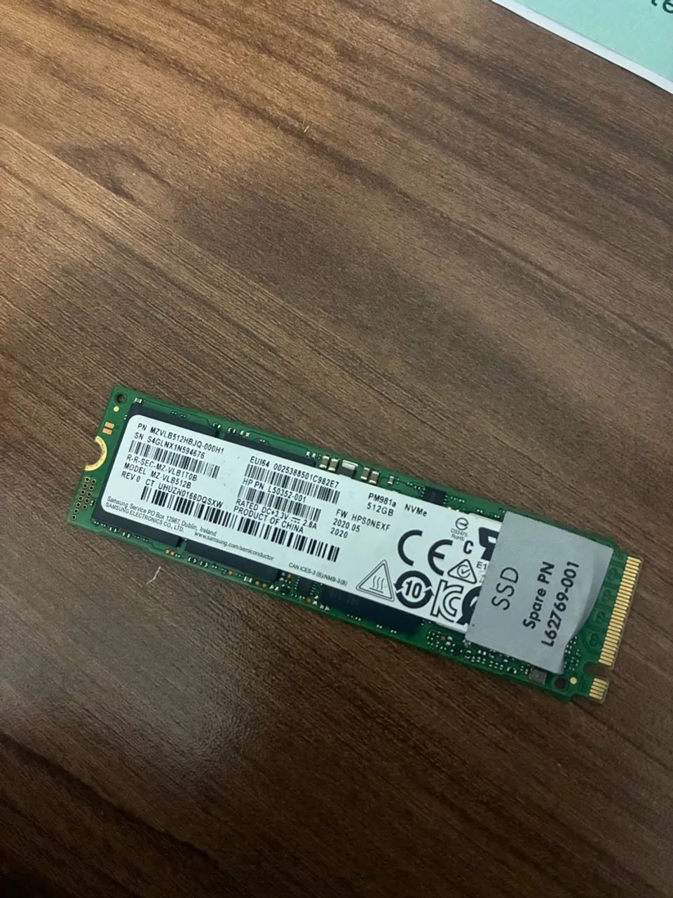 SSD NVMe 512GB 