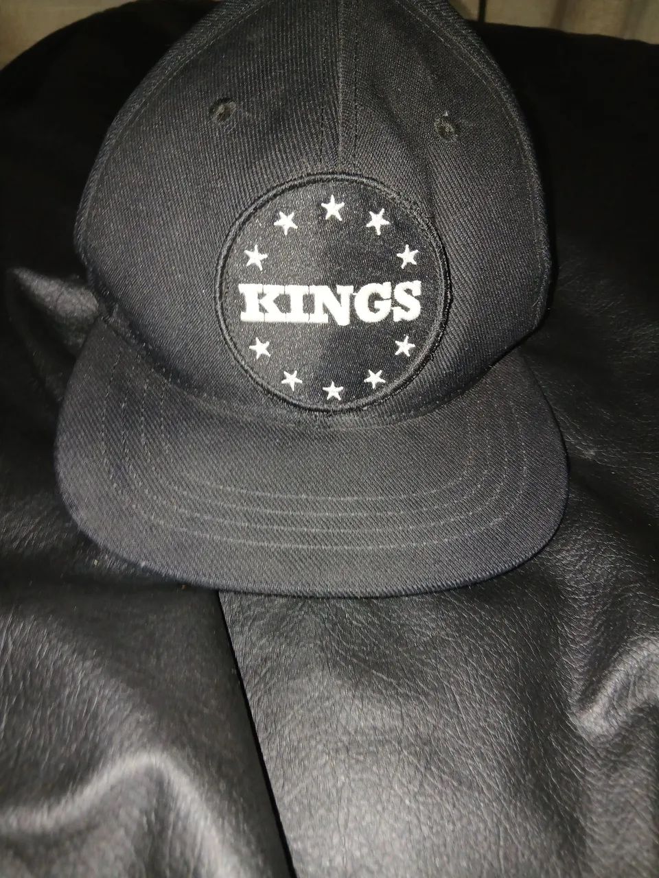 Boné KINGS ORIGINAL PRETO EM BOAS CONDIÇÕES 