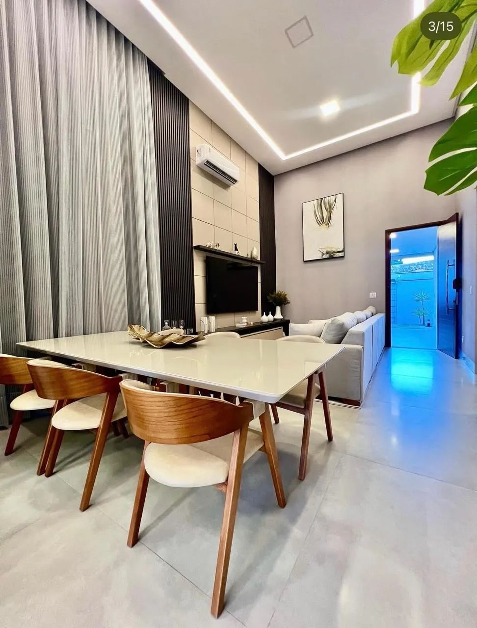 EXCELENTE CASA À VENDA  JARDIM VILA BOA | MOBILIADA E DECORADA - Foto 4