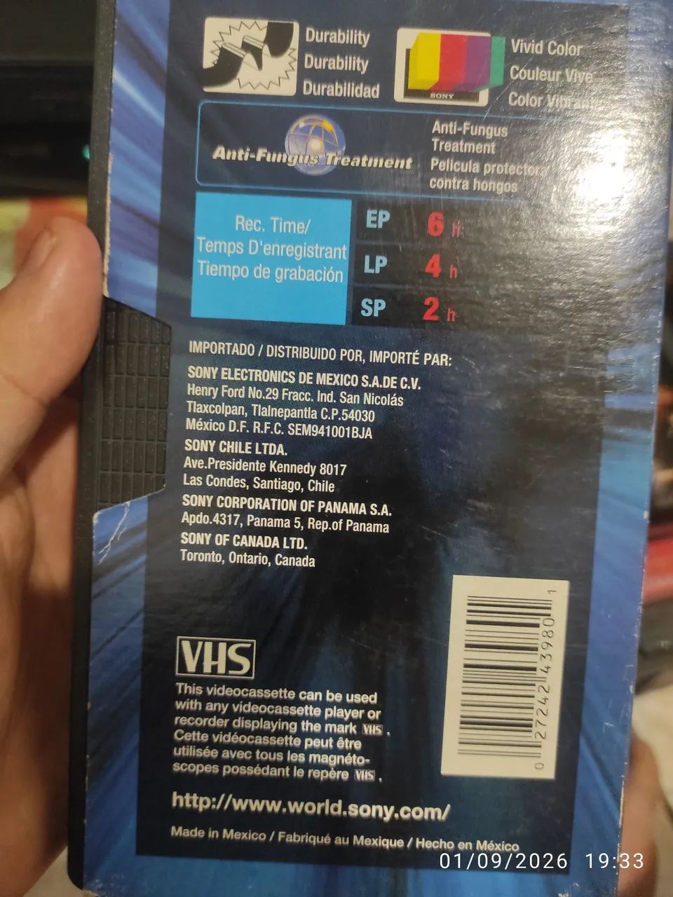 VHS programação Cartoon network 2002 (Samurai x e X-Men) - Foto 2