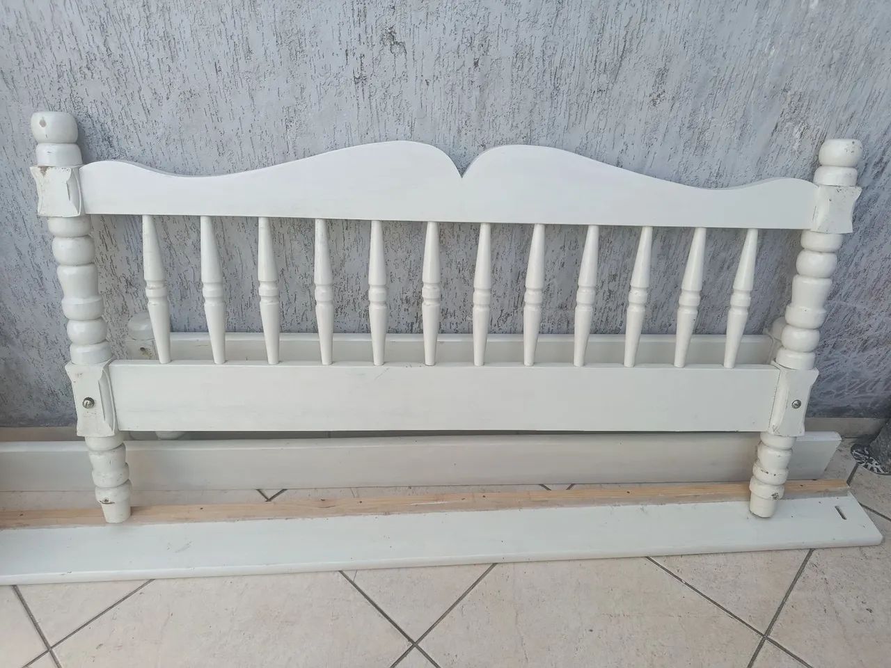 Cama casal de madeira perfeito estado