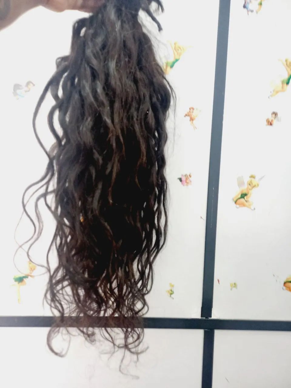 Cabelo cacho 3. ..300 gramq 70 centímetros  - Foto 2