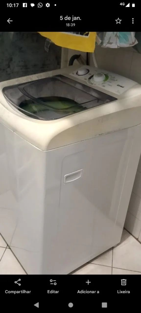 Máquina de lavar