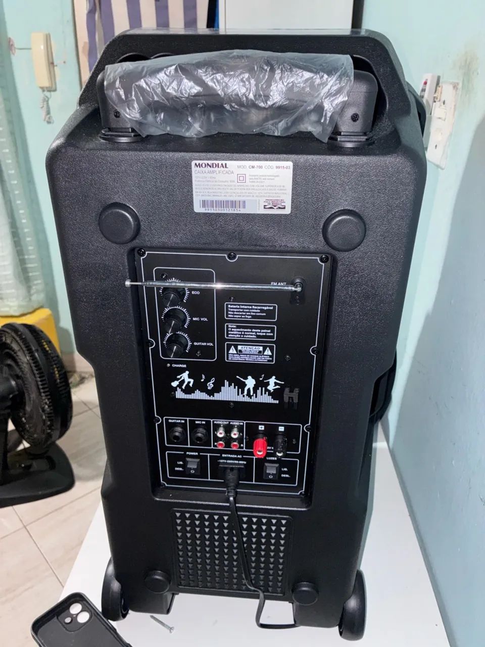 Caixa de Som Mondial CM-700 700W  Bluetooth - Foto 3